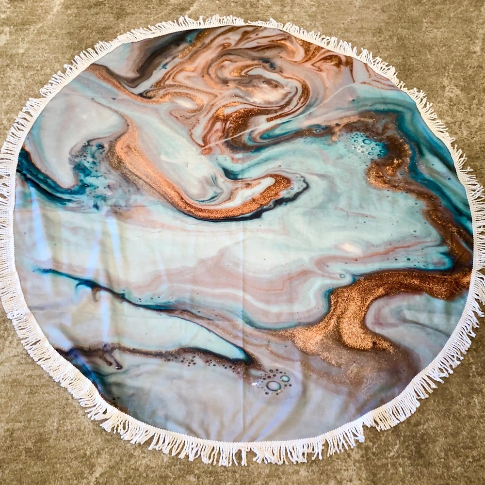 60” Round Beach Towel